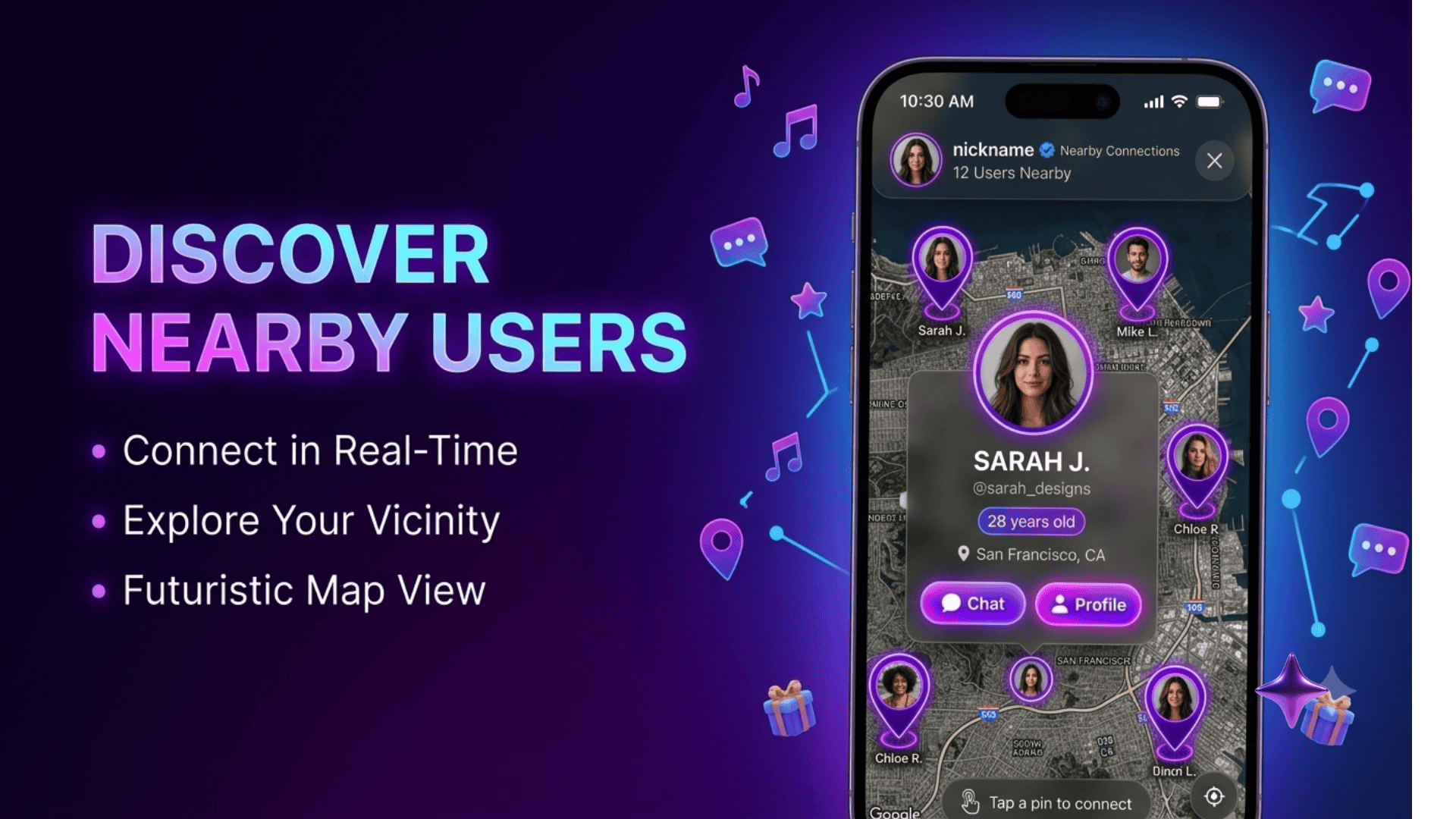 Map view screen
